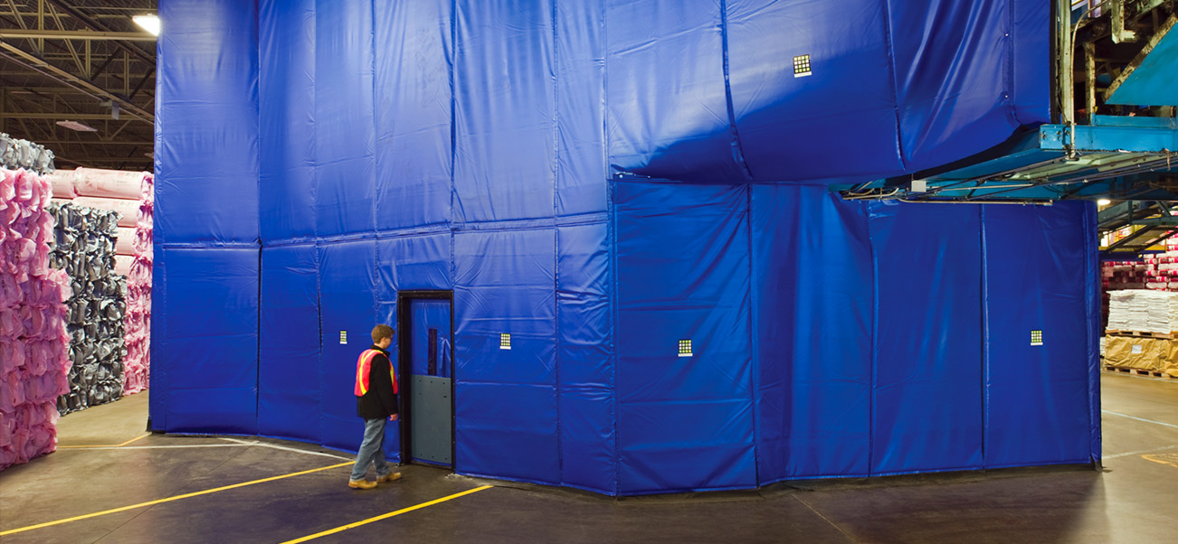 insulated curtain room