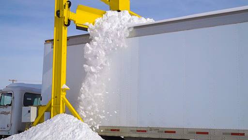 Scraper Systems 440T FleetPlow Clearing Snow